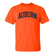 orange Auburn arch t-shirt